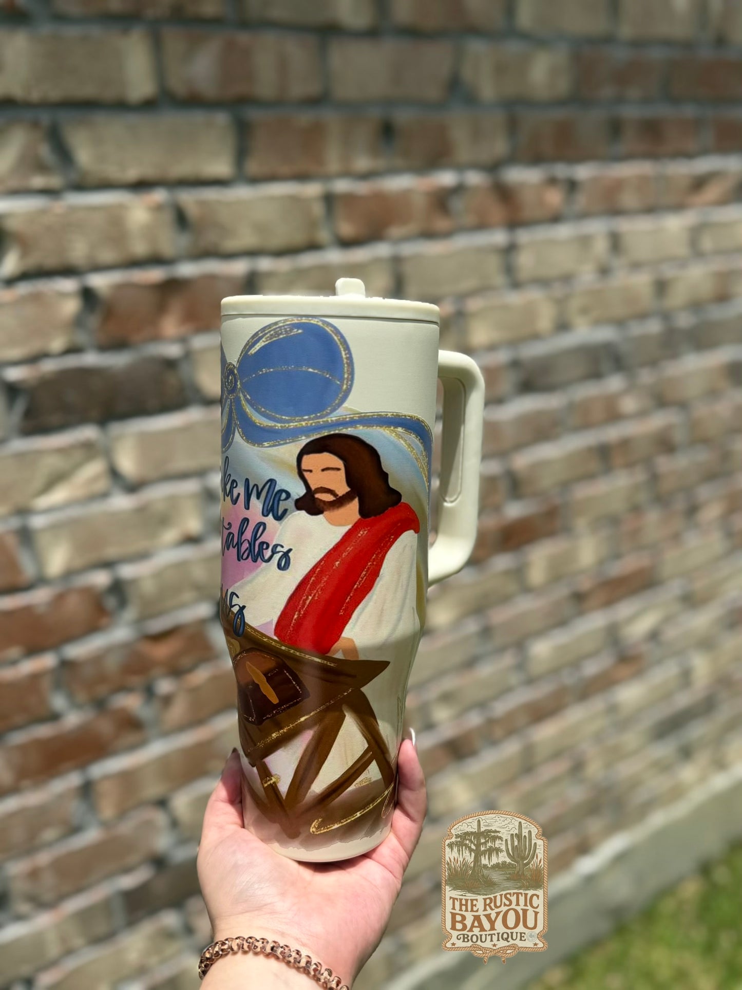 40oz leakproof tumbler!